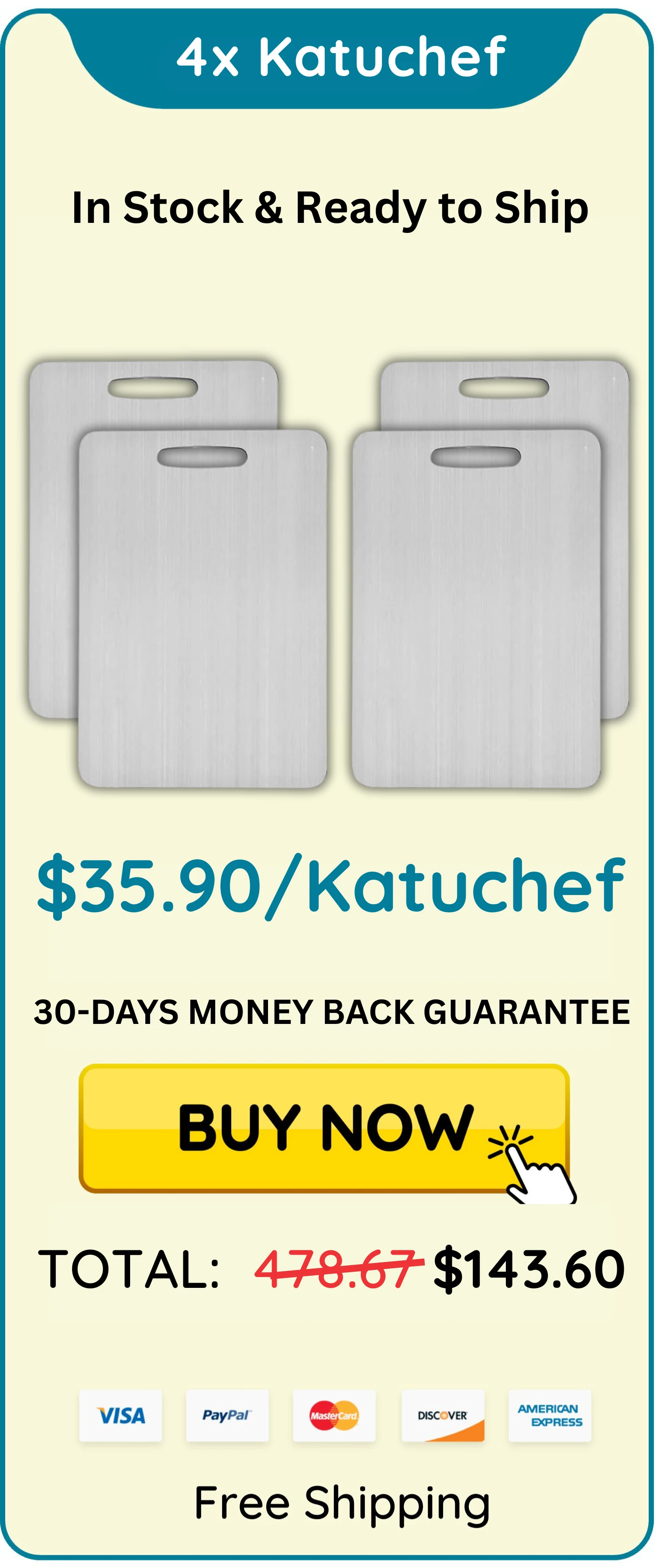 katu chef cutting board deal 4